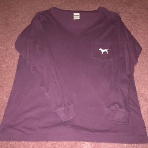 Victoria’s Secret Pink , Purple Long Sleeve